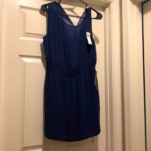 Blue cocktail dress